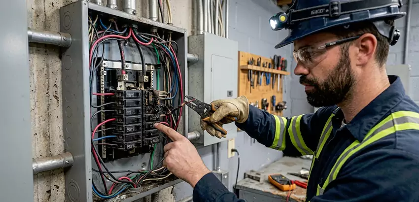 Breaker Box Short Circuit Repair in Reynoldsburg