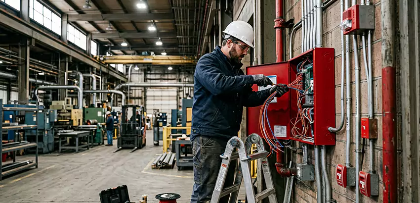 Industrial Fire Alarm Installation in Reynoldsburg