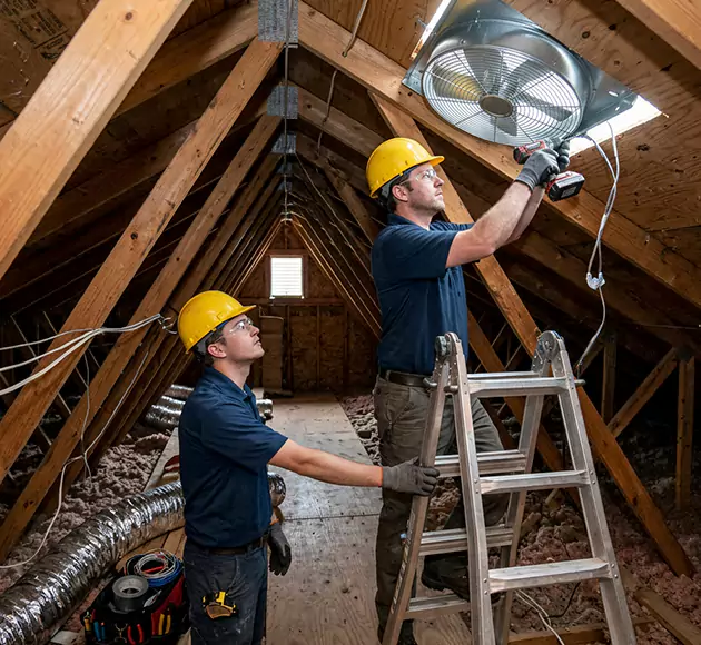 Professional Attic Fan Installation: Your Local Ventilation Team in Reynoldsburg, OH