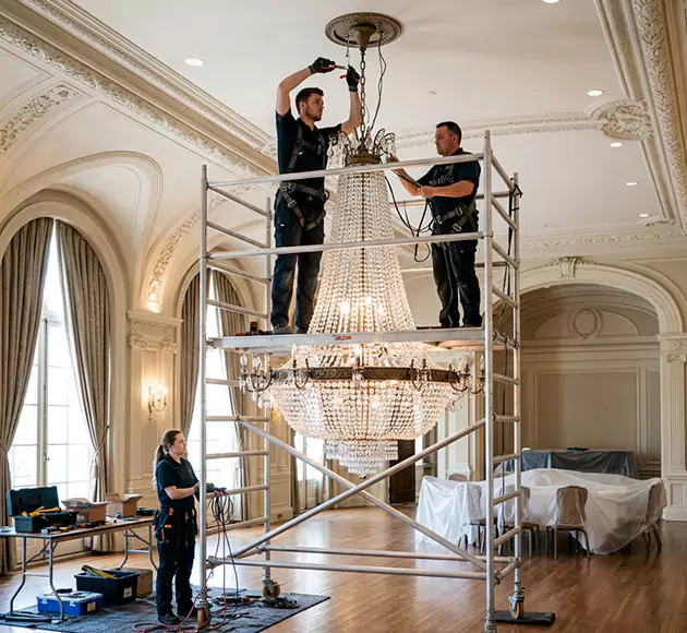 Professional Chandelier Installation: Your Local Fixture Team in Reynoldsburg, OH