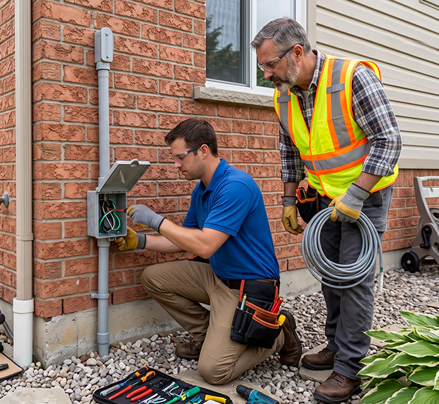 Professional Outdoor Outlet Installation: Your Local Exterior Wiring Team in Reynoldsburg, OH
